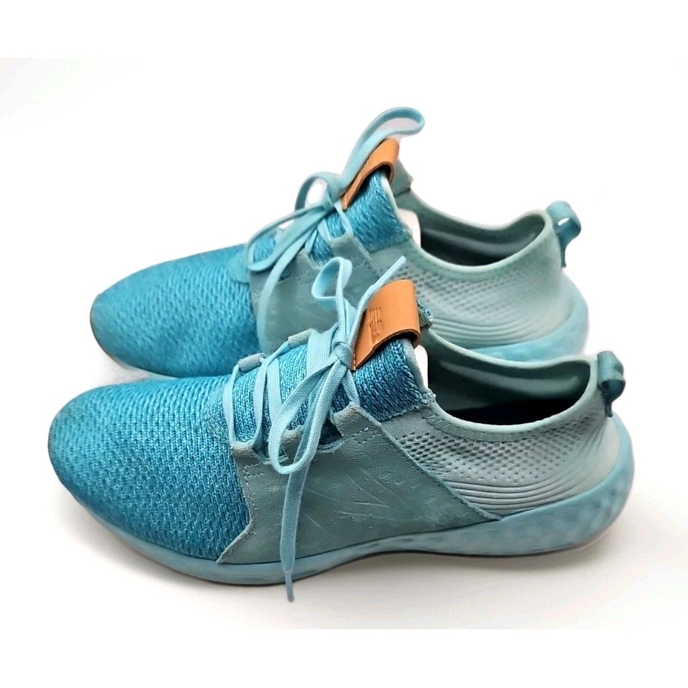 New Balance Fresh Foam‎ Cruz V2 SockFit Sneaker Women 6.5 Lake Blue Artsy #203